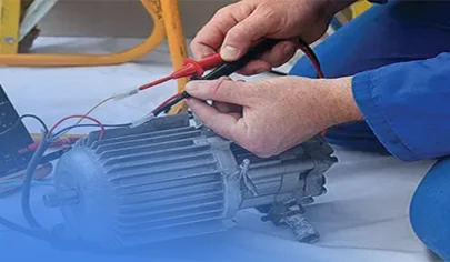 تست الکتروموتور