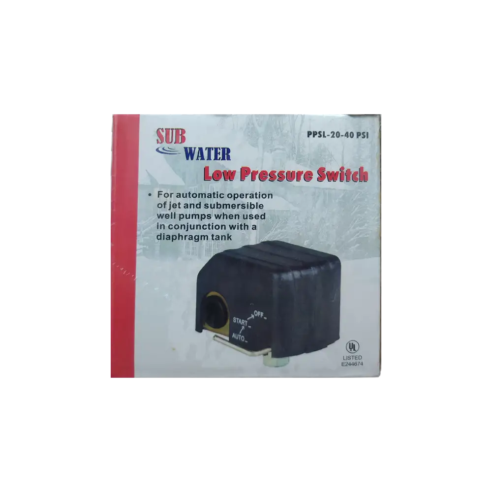 پرشر سوئیچ مدل PPSL-20-40 PSI طرح SQUARE _ D