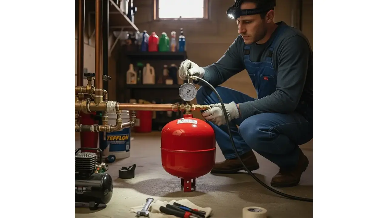 آموزش تنظیم باد منبع تحت فشار