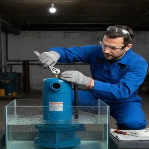 هواگیری پمپ کف کش