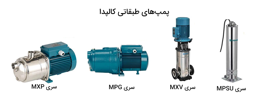 پمپهای طبقاتی کالپدا