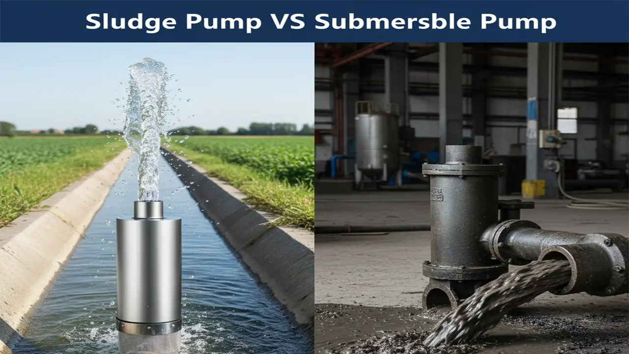 تفاوت پمپ لجن کش و کف کش