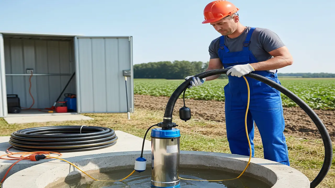 نصب پمپ کف کش