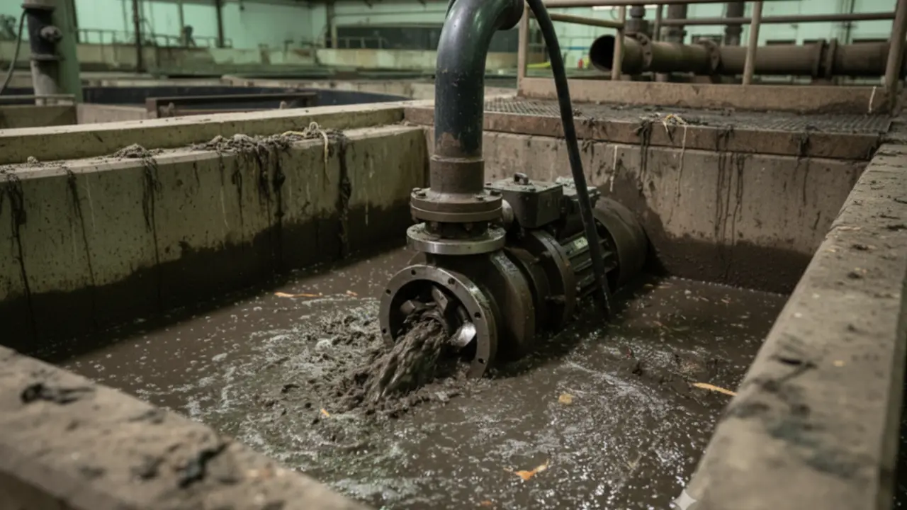 پمپ لجن کش خردکن دار