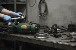 تعمیر پمپ لجن کش