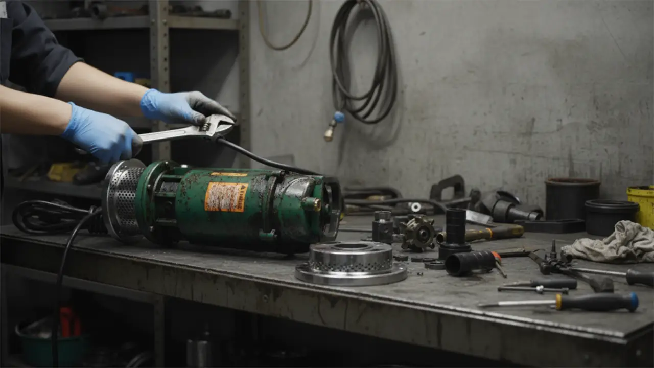 تعمیر پمپ لجن کش