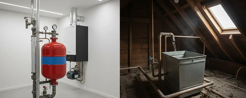 منبع انبساط بسته و باز