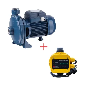 ست کامل پمپ آب اونیکس 1 اسب + ست کنترل ونیز