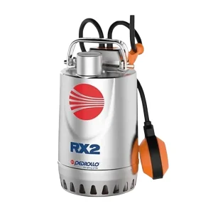 پمپ کفکش 10 متری 0.5 اسب پدرولو مدل RXm2 فلوتردار