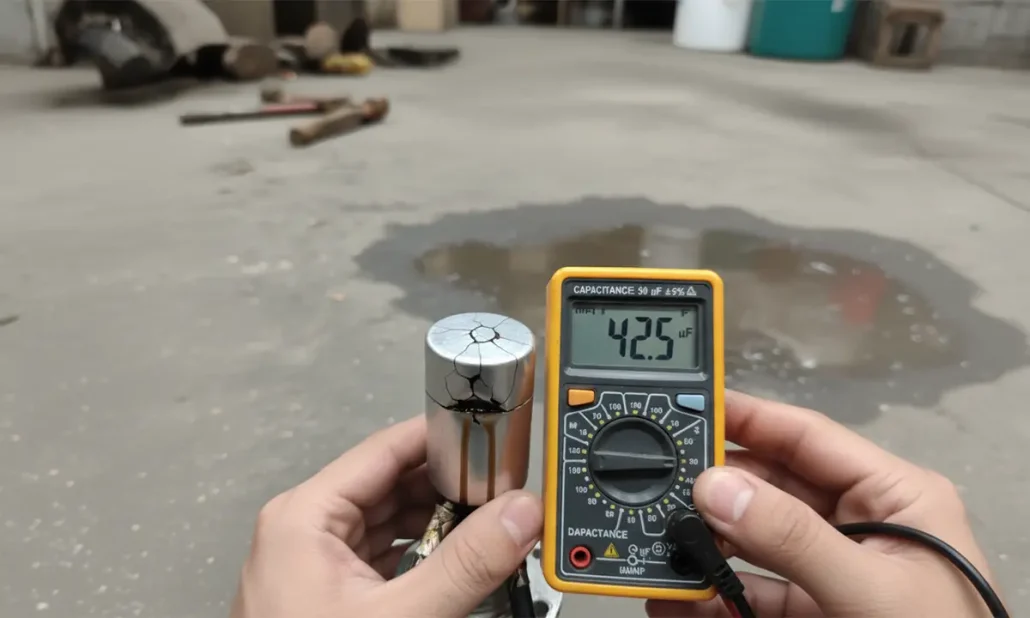 علائم خرابی خازن پمپ کف کش