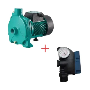 ست کامل پمپ آب تایفو 1 اسب + ست کنترل پنتاکس H2 (آبی) Hidromatic ایتالیا