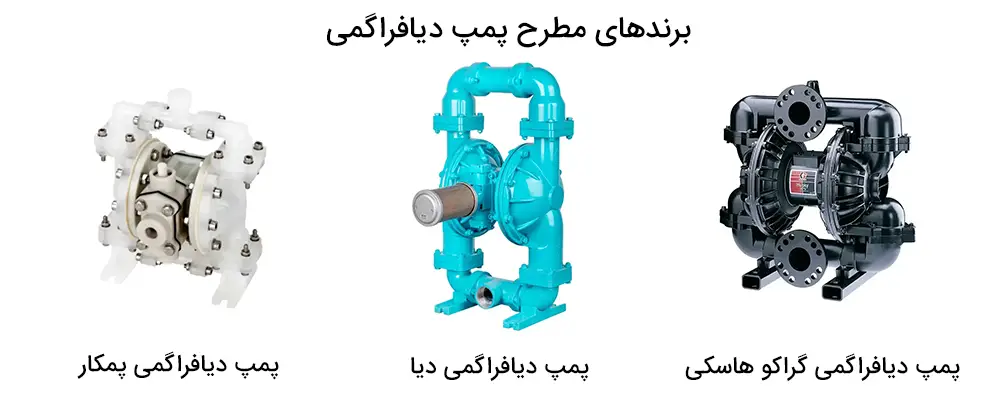 بهترین برندهای پمپ دیافراگمی