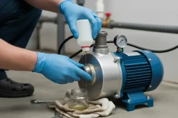 روغنکاری پمپ آب خانگی