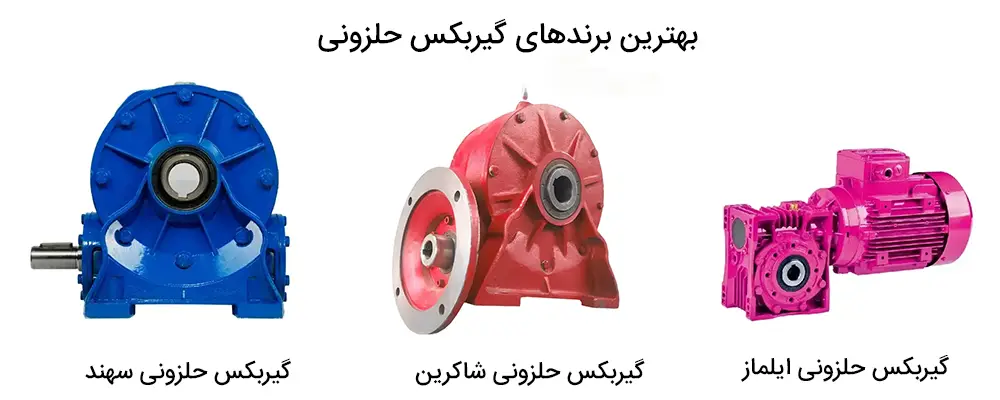 برندهای برتر گیربکس حلزونی