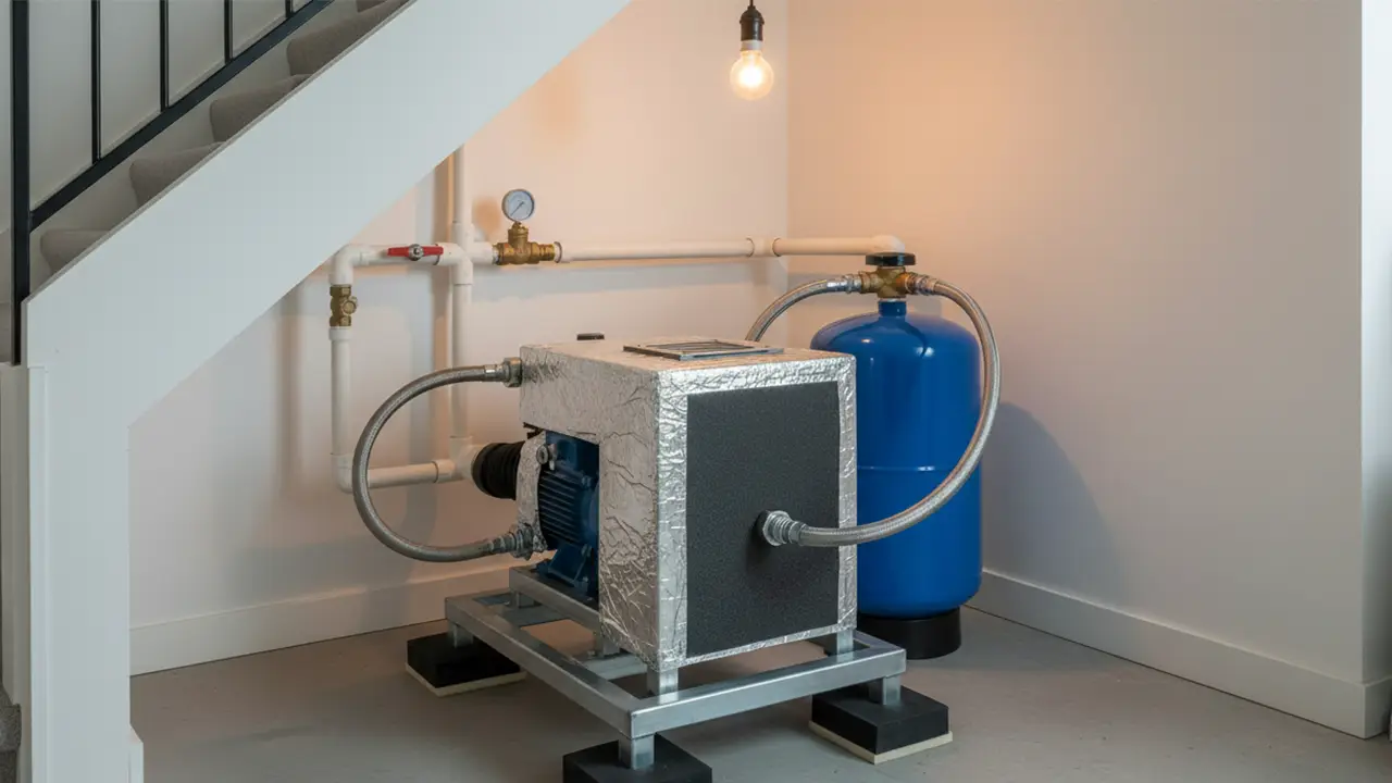 میزان صدای پمپ آب خانگی